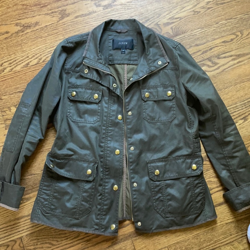 J Crew Downtown Field Jacket, size M